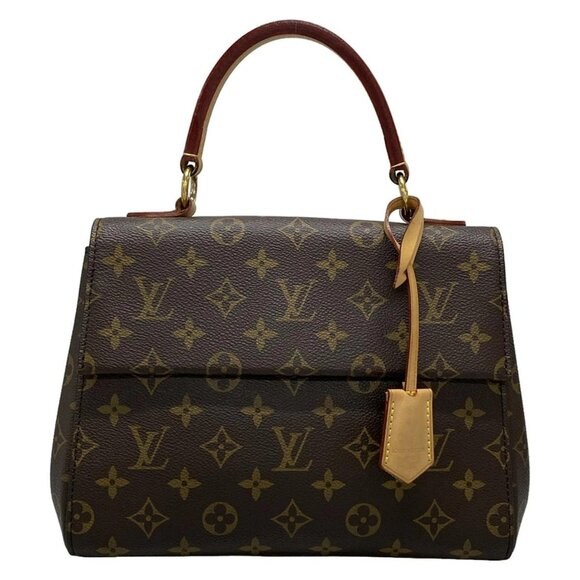 Auth LOUIS VUITTON Cluny BB M42738 Rose Monogram CA2166 Handbag Monogram Canvas - Picture 2 of 14